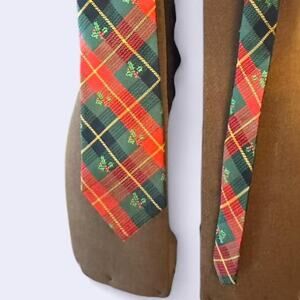 Chrismas plaid tartan vintage